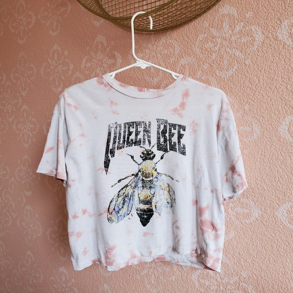Crop boho tee